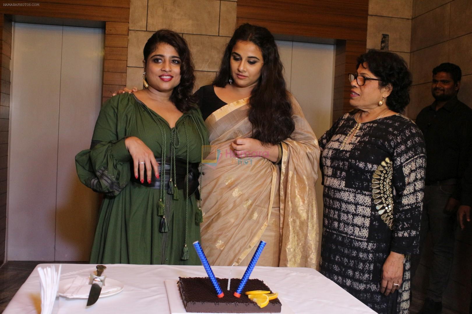 Vidya Balan at Rj Malishka's Birthday Celebration on 14th Oct 2017