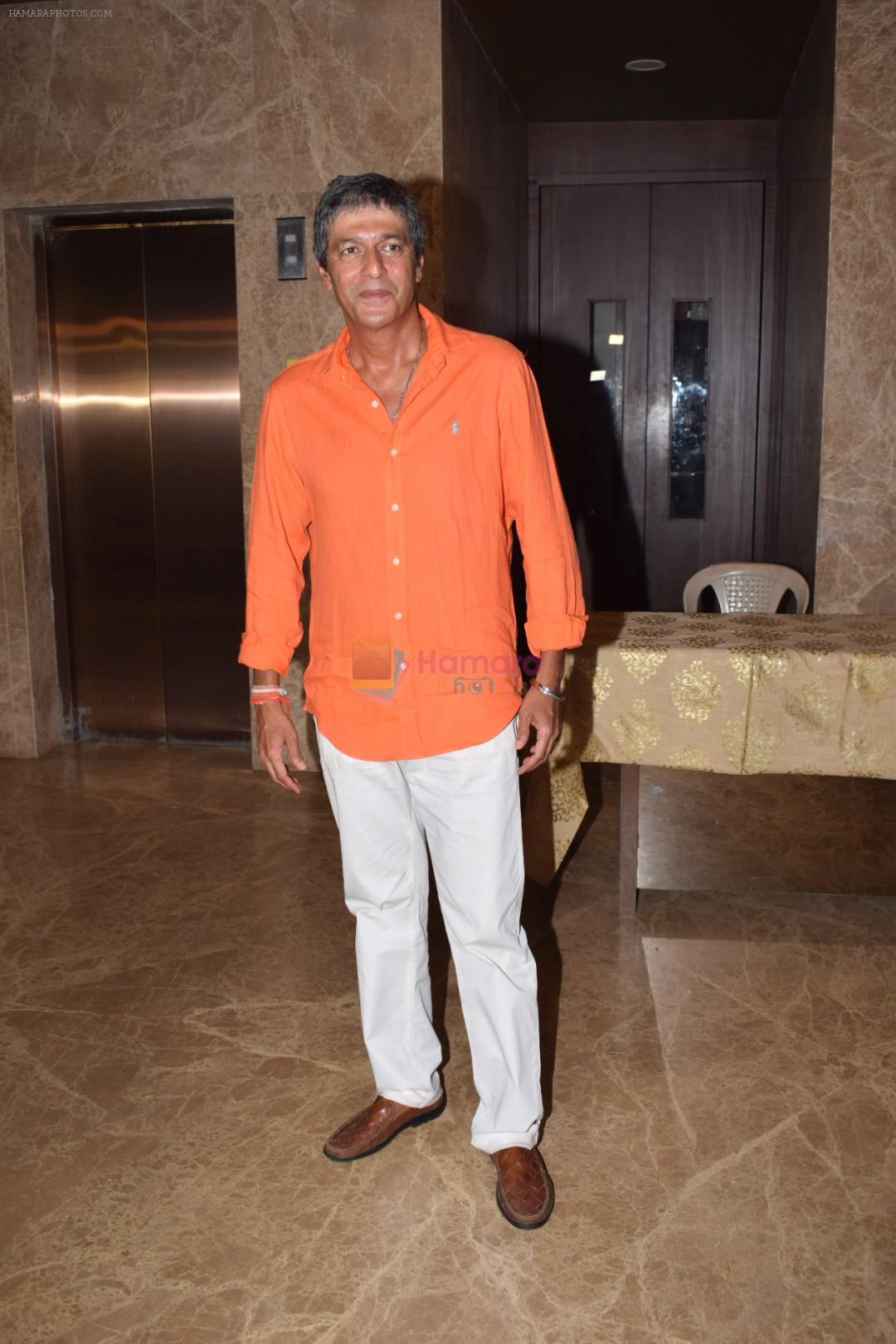 Chunky Pandey attend Producer Ramesh Taurani Diwali Party on 15th Oct 2017