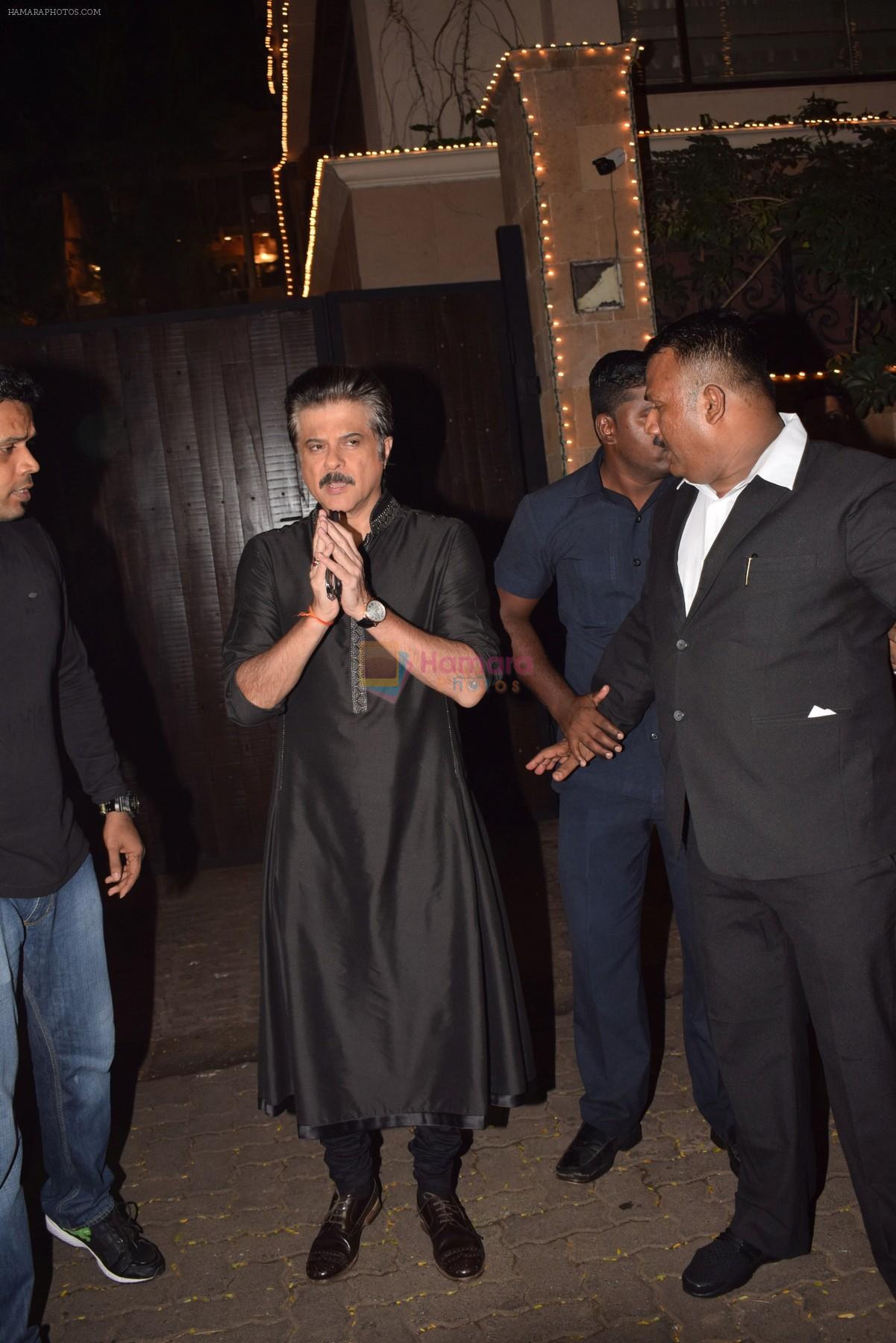 Anil Kapoor's Diwali party in juhu home on 20th Oct 2017