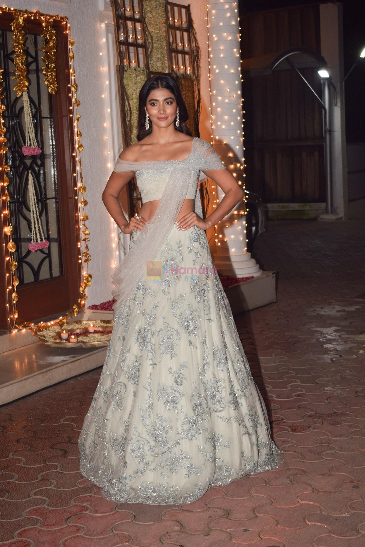 Pooja Hegde at Shilpa Shetty's Diwali party on 20th Oct 2017