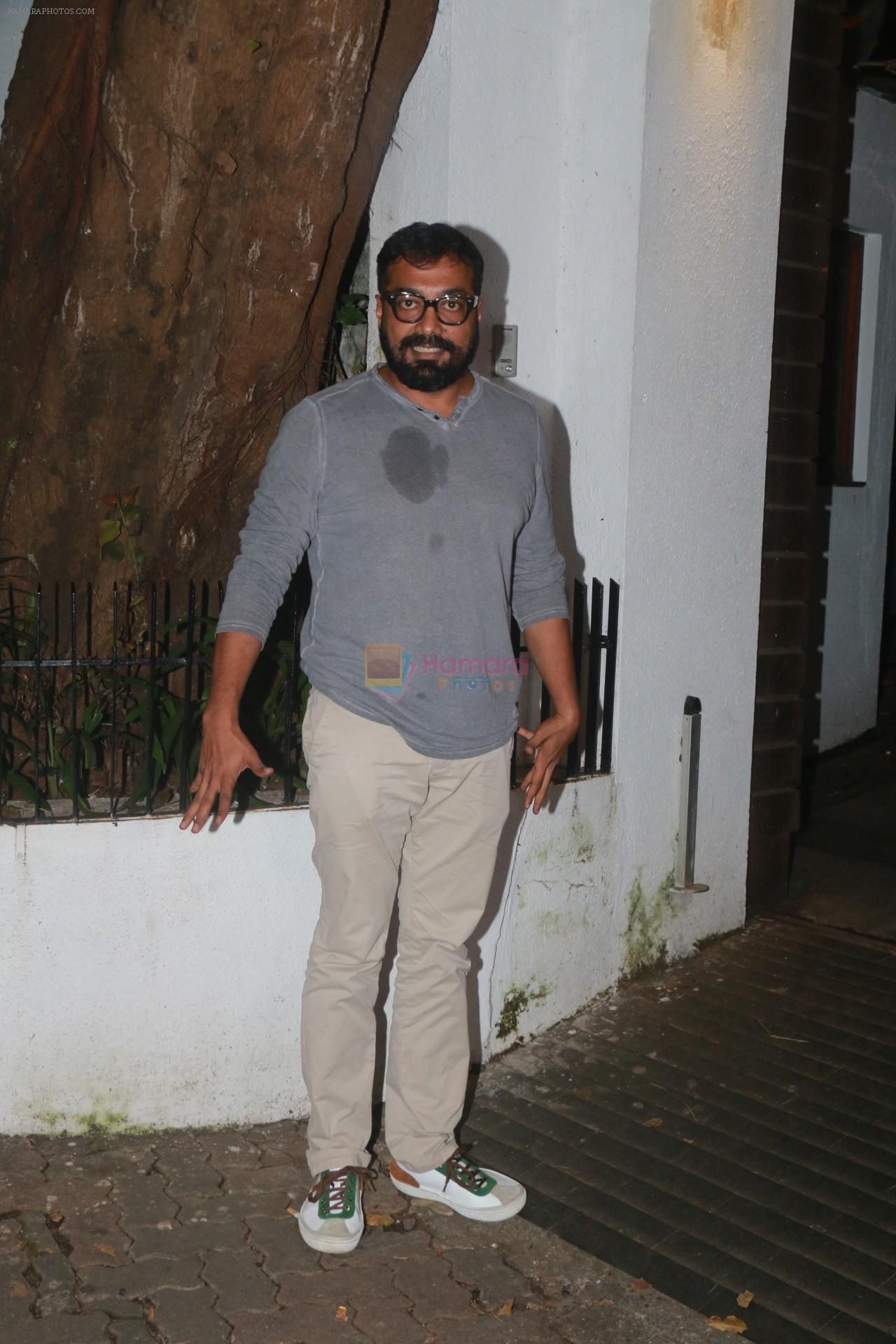 Anurag Kashyap at Aamir Khan's Diwali party on 20th Oct 2017