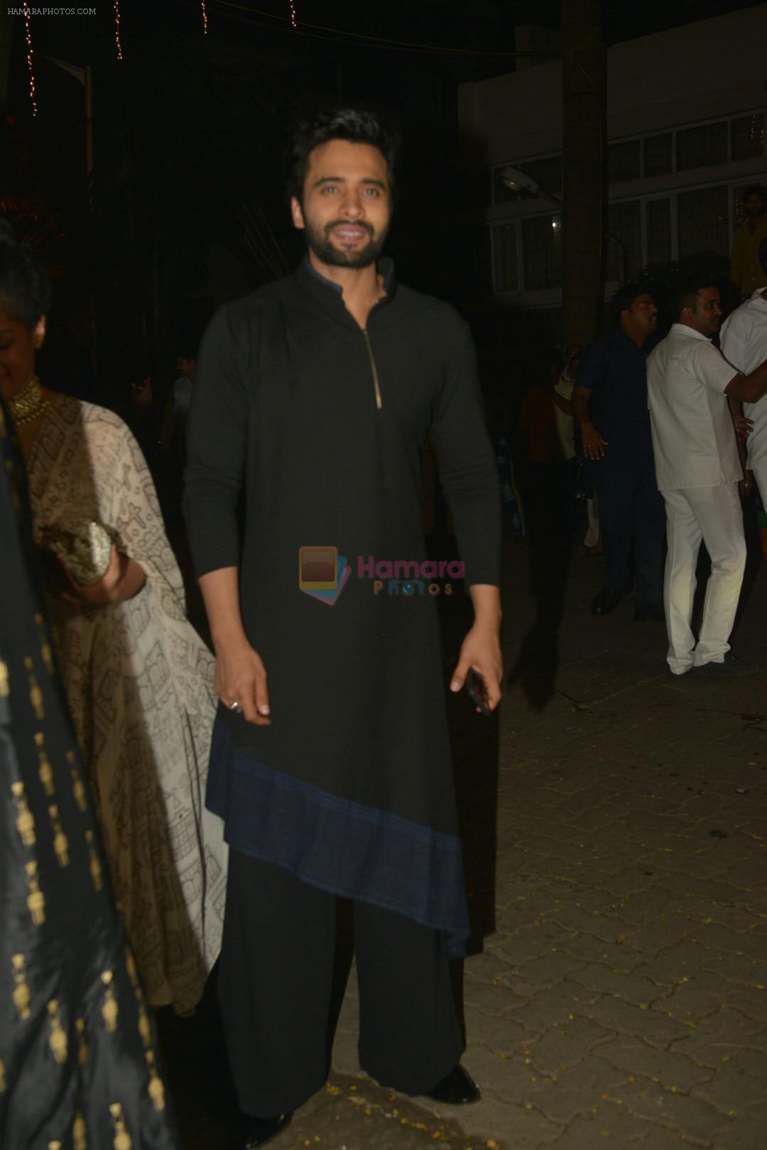 JackkyBhagnani at Anil Kapoor's Diwali party in juhu home on 20th Oct 2017