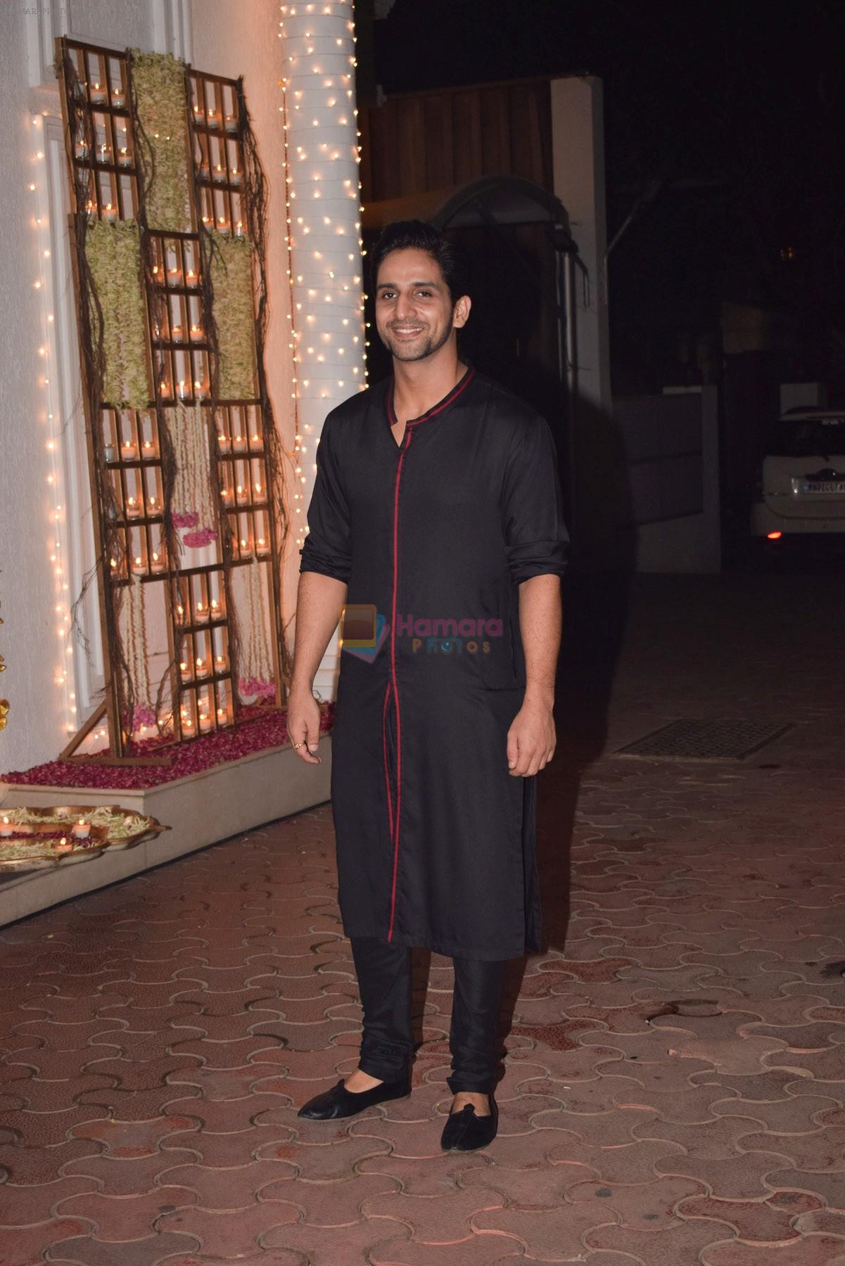 at Shilpa Shetty's Diwali party on 20th Oct 2017