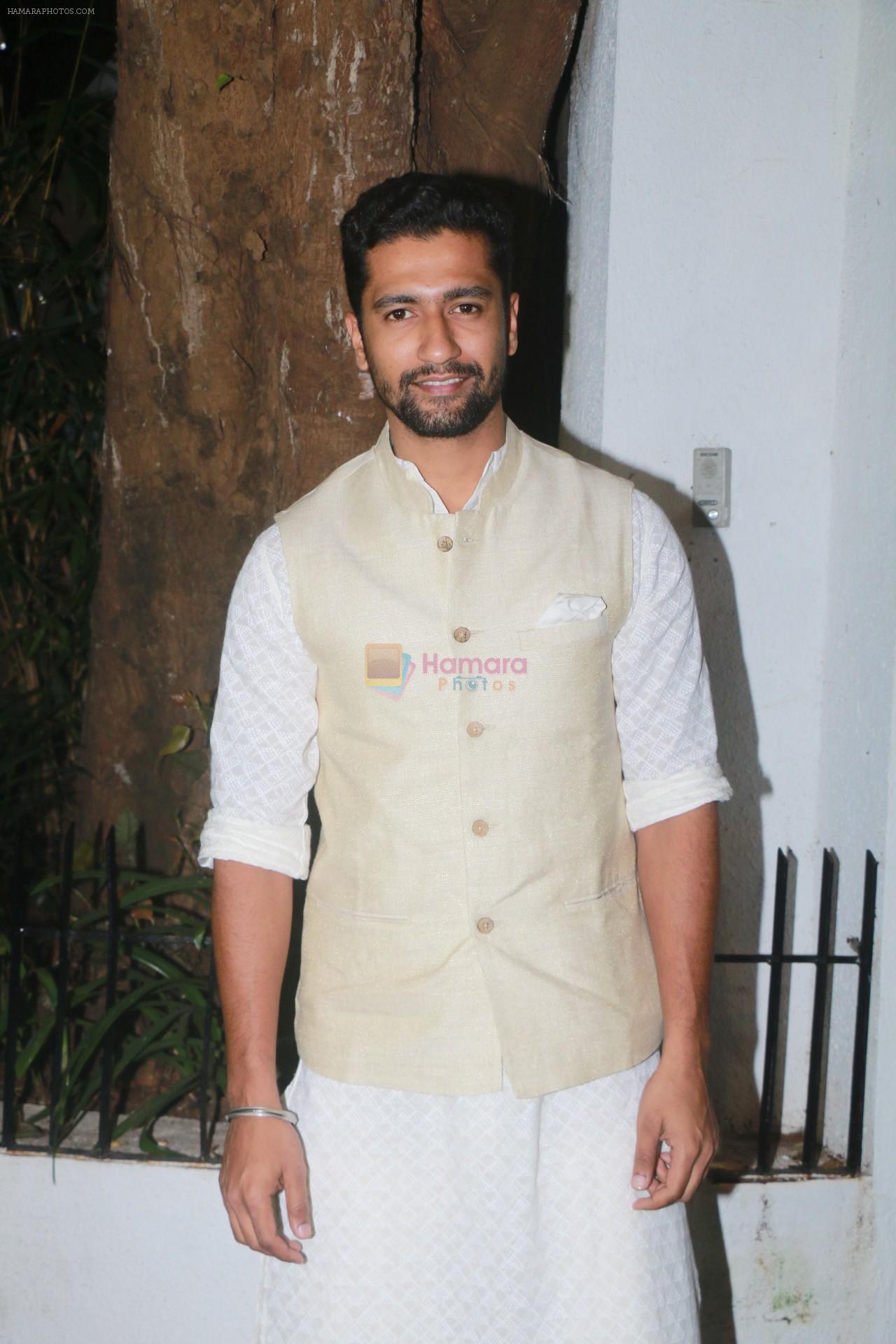 Vicky Kaushal at Aamir Khan's Diwali party on 20th Oct 2017