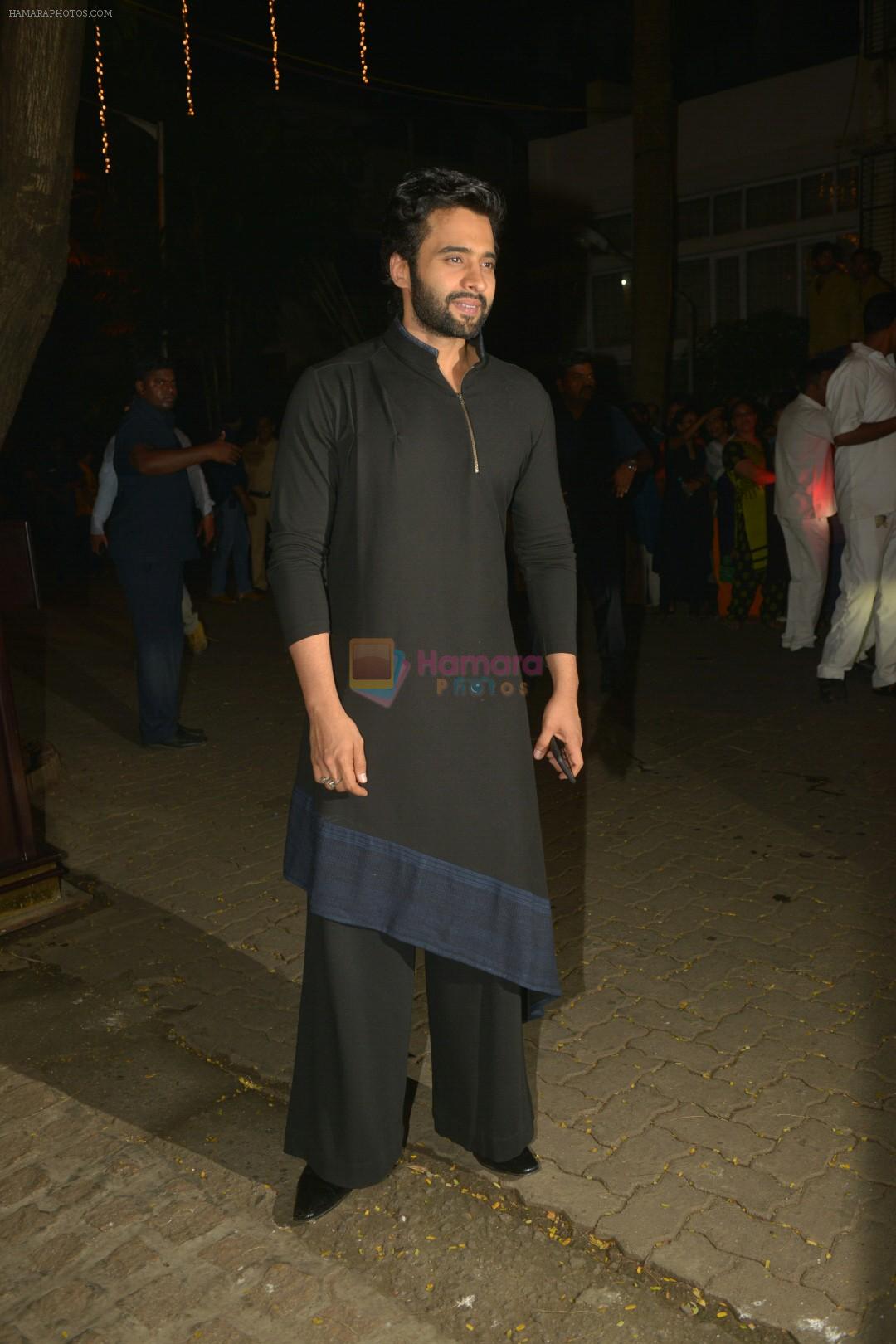 JackkyBhagnani at Anil Kapoor's Diwali party in juhu home on 20th Oct 2017