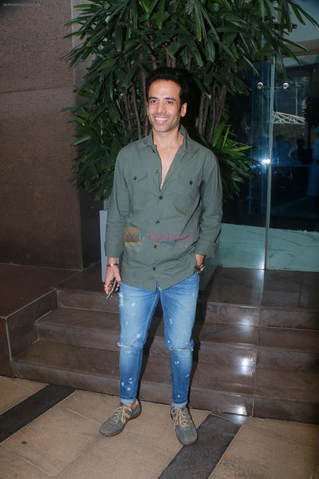 Tusshar Kapoor with Golmaal Again Team Spotted At Yauatcha Restaurant on 23rd Oct 2017