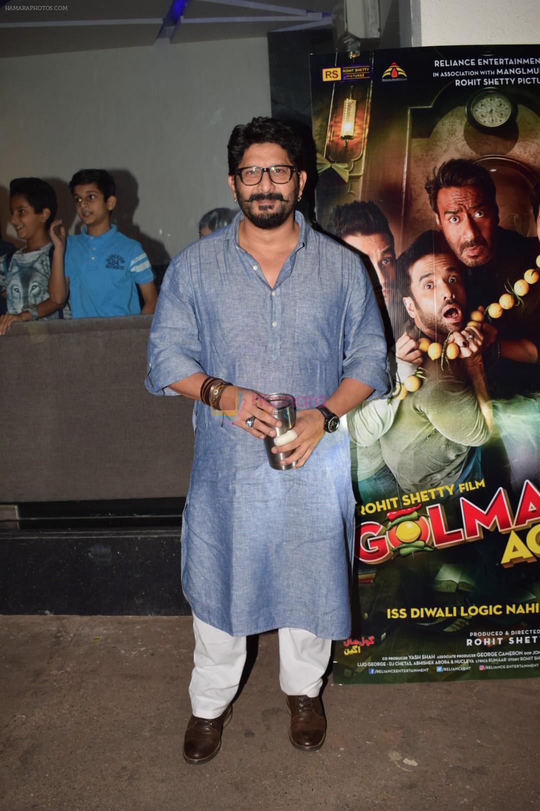 Arshad Warsi At Special Screening Of Film Golmaal Again on 21st Oct 2017