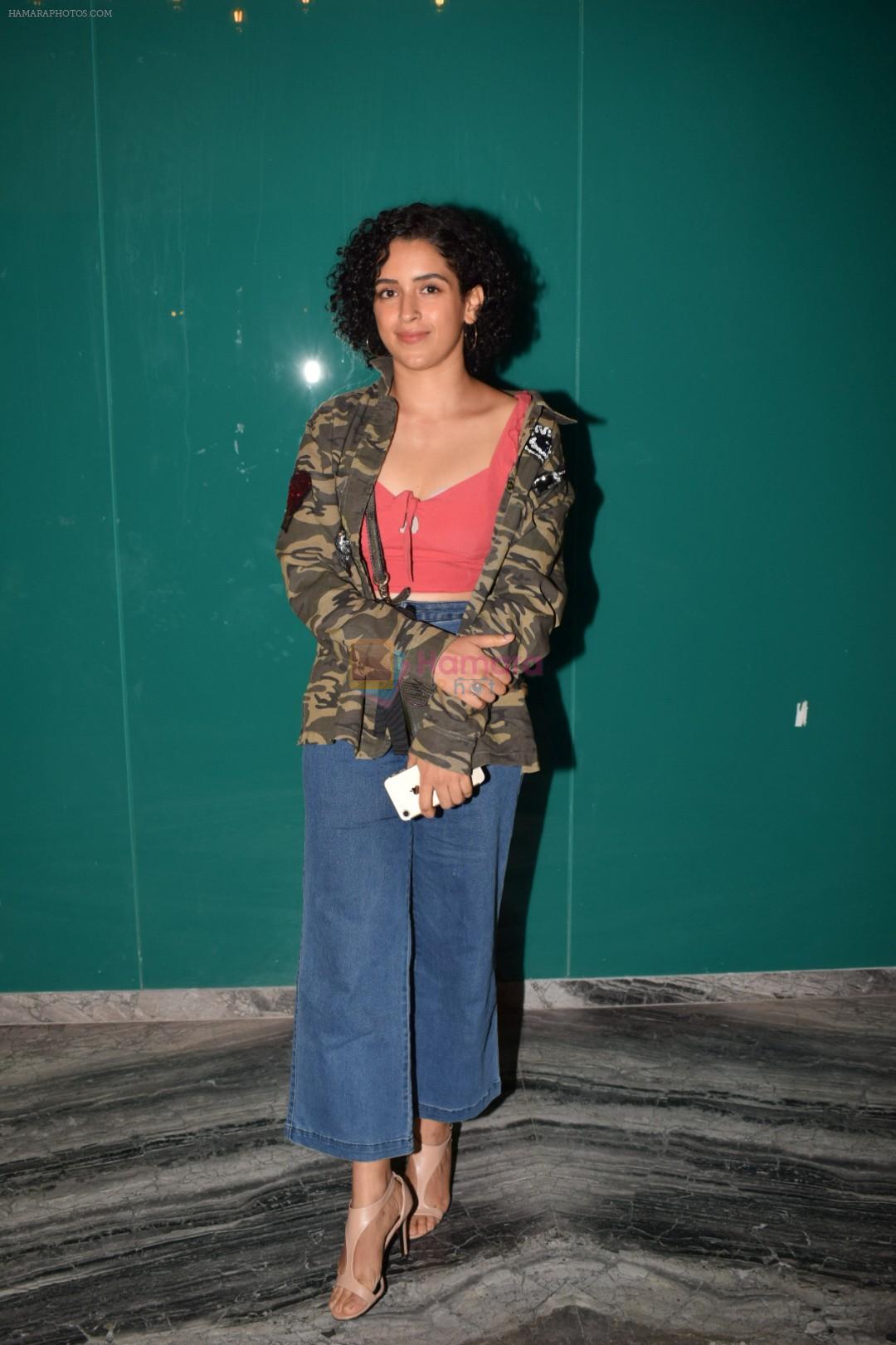 Sanya Malhotra at the Success Party Of Secret Superstar Hosted By Advait Chandan on 26th Oct 2017