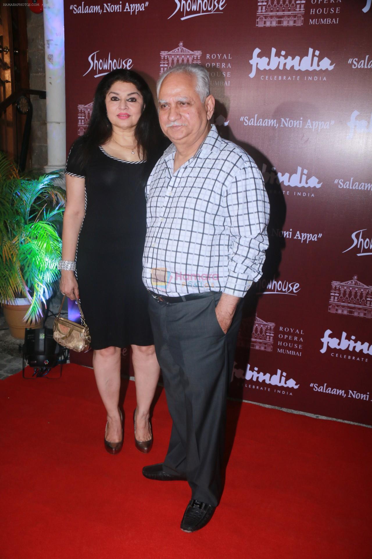Ramesh Sippy at the Special preview of Salaam Noni Appa based on Twinkle Khanna's novel at Royal Opera House in mumbai on 28th Oct 2017