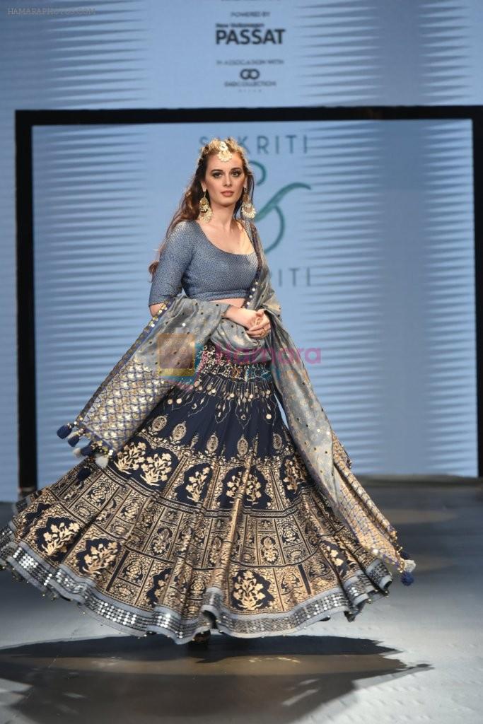 Evelyn Sharma walked on the Ramp for Sukriti and Akriti at IBFW day 2 (Goa) on 28th Oct 2017