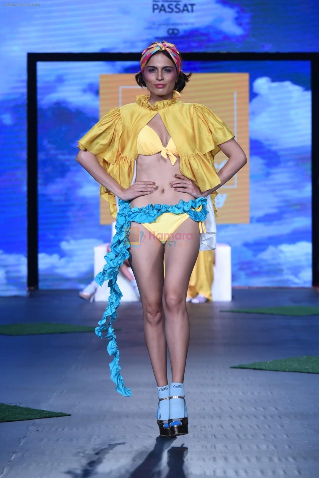 Model  scorched the ramp on the final day at COMO India Beach Fashion Week-Season 5 at the Goa on 29th Oct 2017