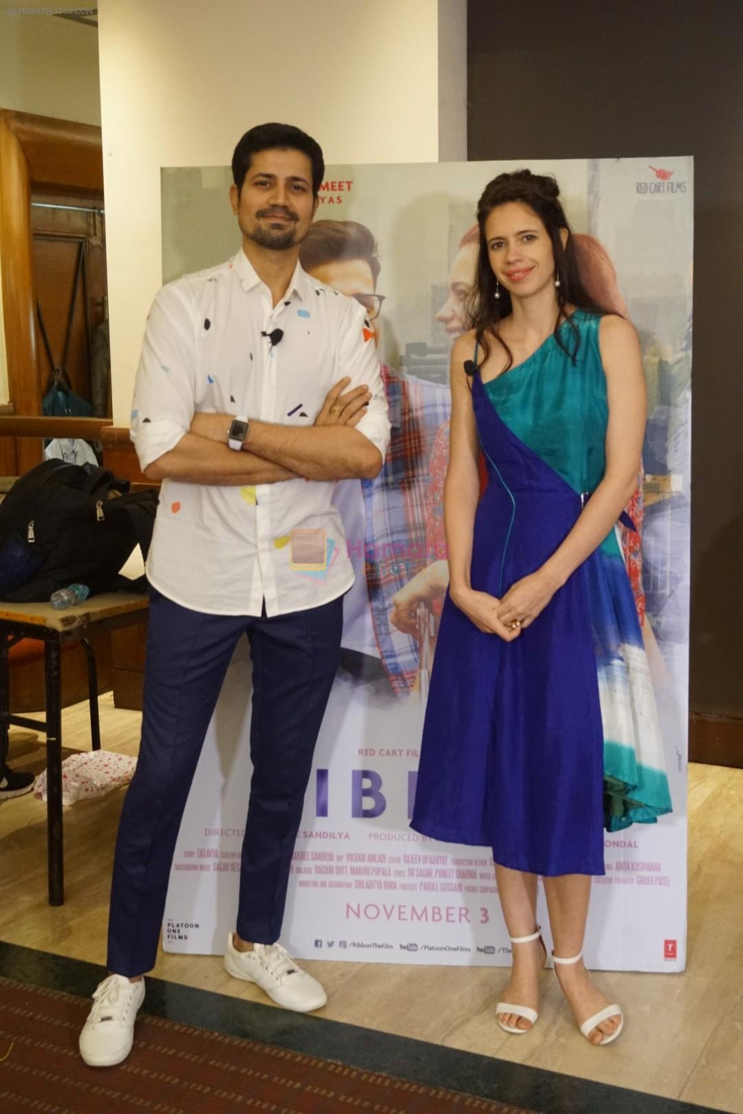 Kalki Koechlin, Sumeet Vyas Spotted Promoting Movie Ribbon on 30th Oct 2017