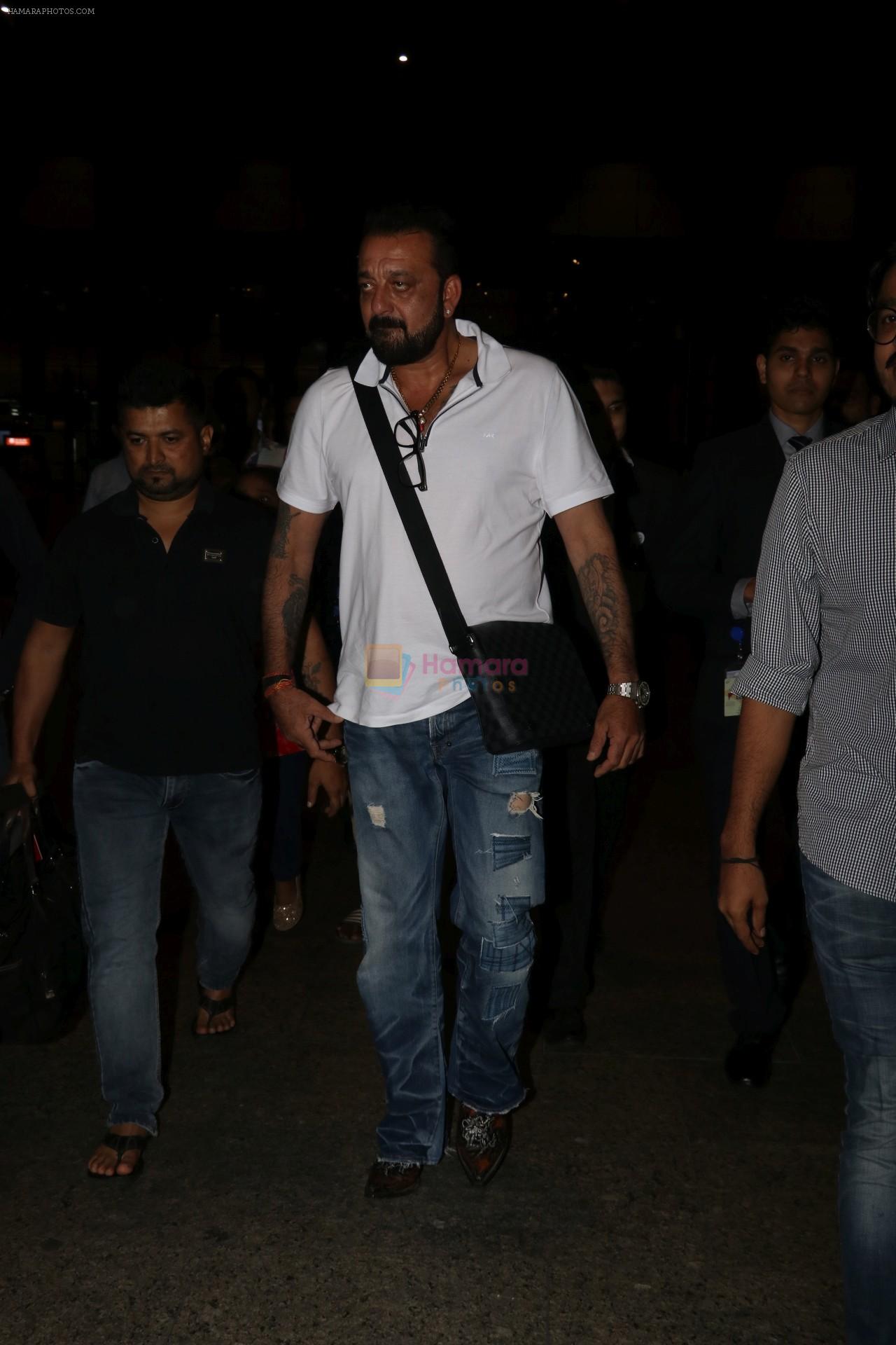 Sanjay Dutt Spotted At Airport on 30th Oct 2017