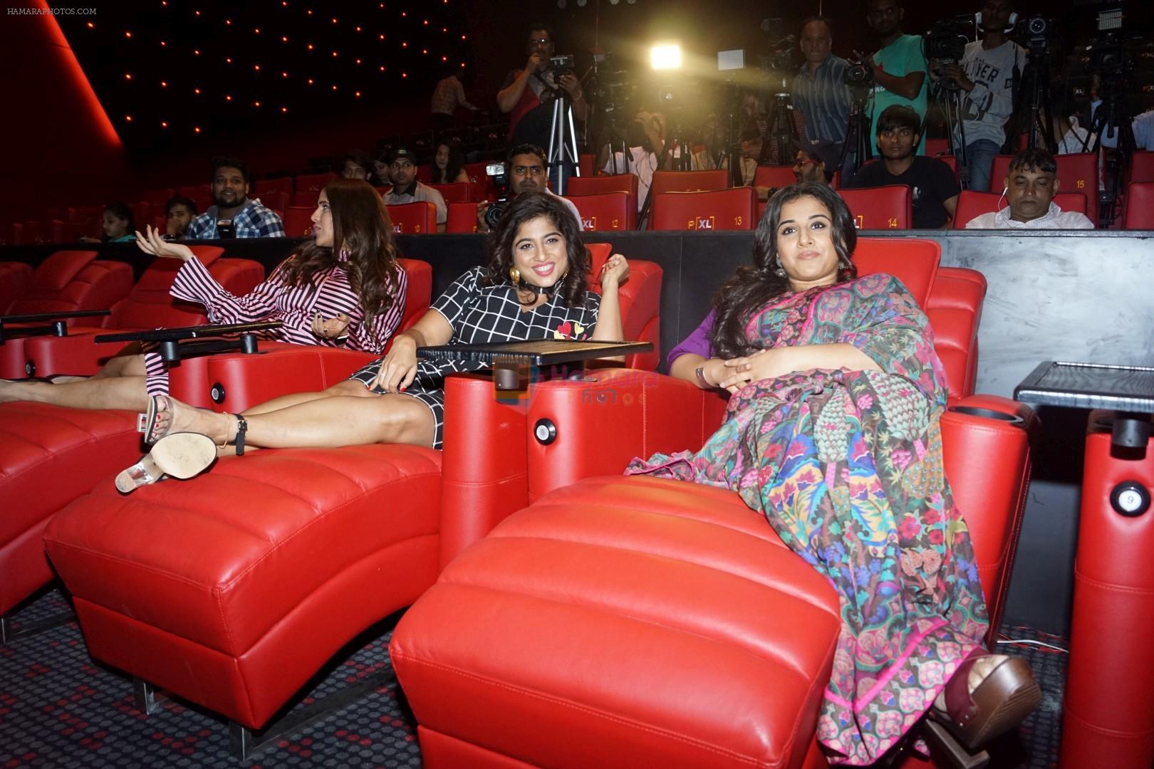 Vidya Balan, RJ Malishka & Neha Dhupia promote Movie Tumhari Sulu on 3rd Nov 2017