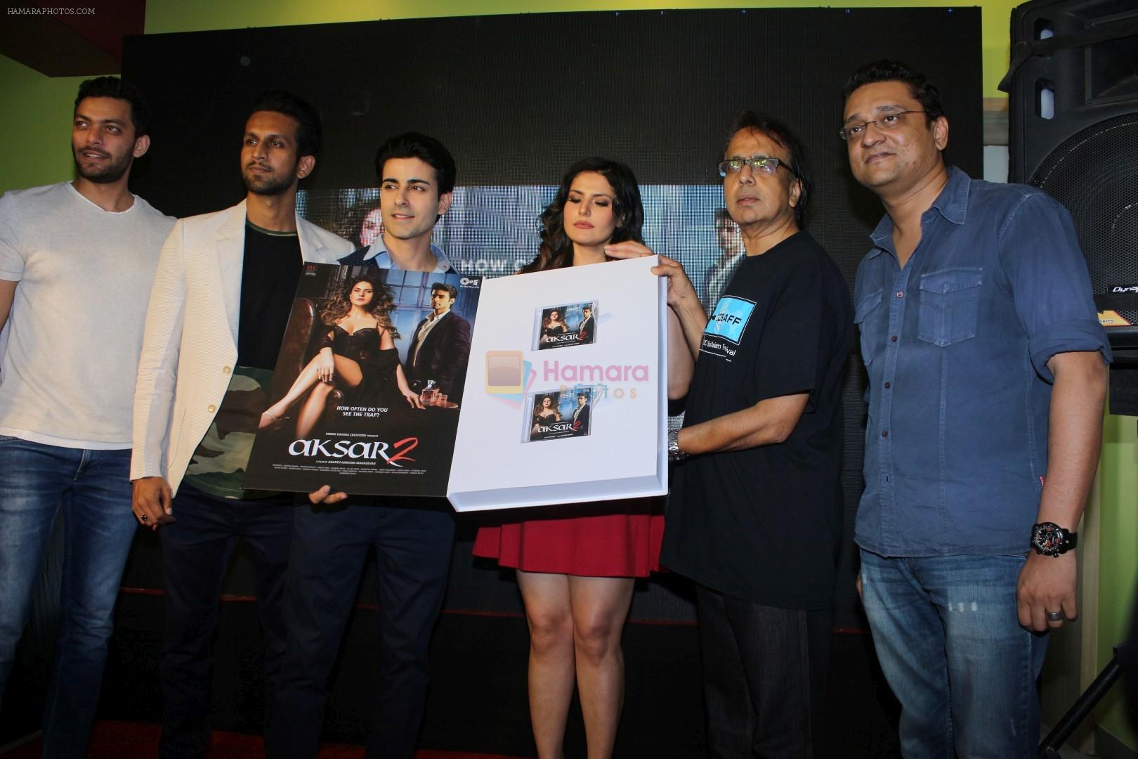 Gautam Rode, Zareen Khan, Mohit Madaan, Anant Mahadevan at the Second Trailer Launch Of Aksar 2 on 5th Nov 2017