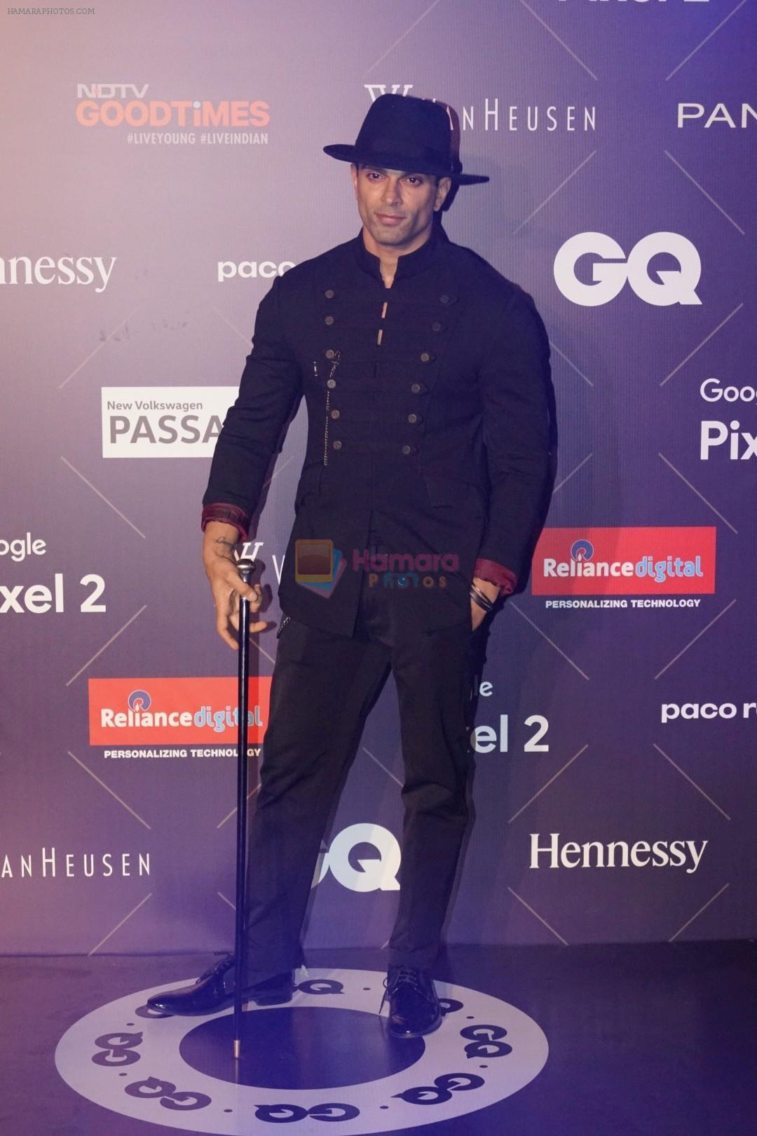 Karan Singh Grover at Van Heusen and GQ Fashion Nights 2017 on 11th Nov 2017