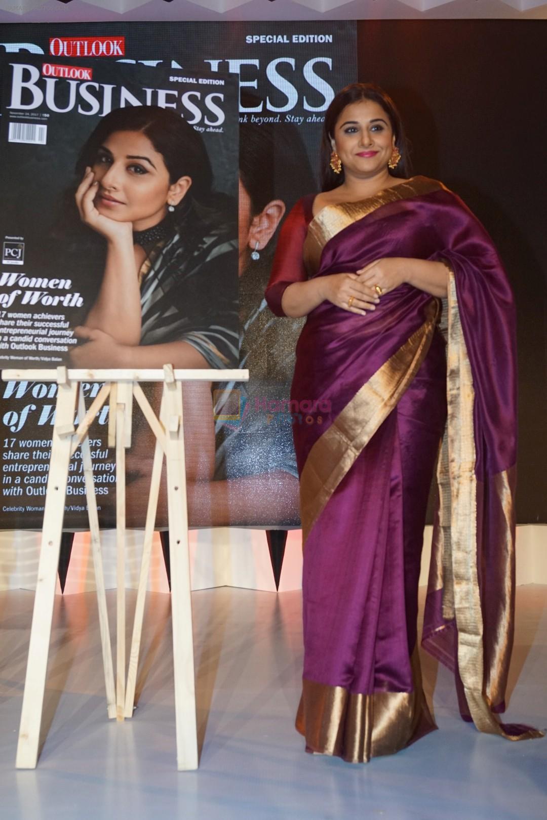 Vidya Balan At The Outlook Business Women Of Worth Awards 2017 on 10th ...