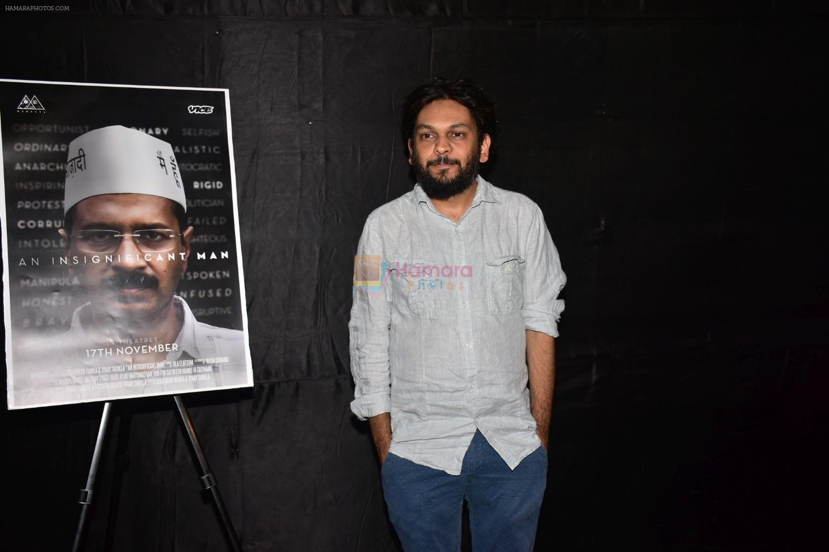 at Screening Of Film An Insignificant Man on 12th Nov 2017