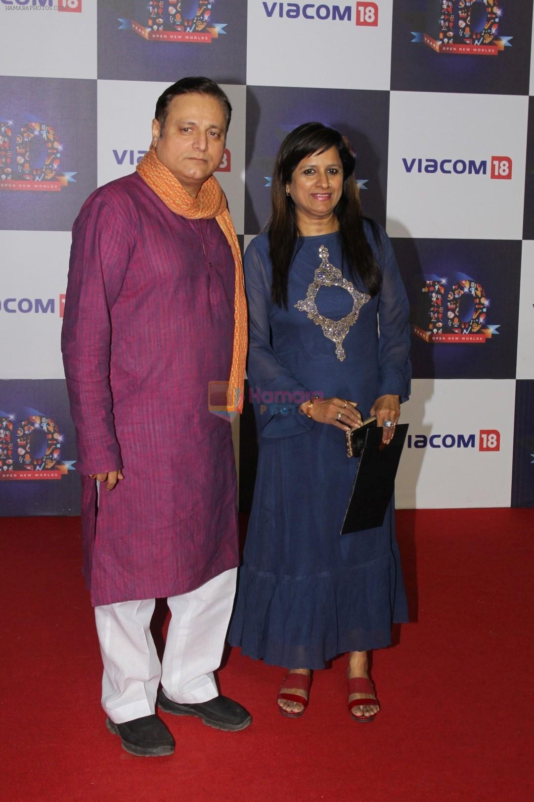 Manoj Joshi at The Red Carpet Of Viacom18 10yrs Anniversary on 17th Nov 2017