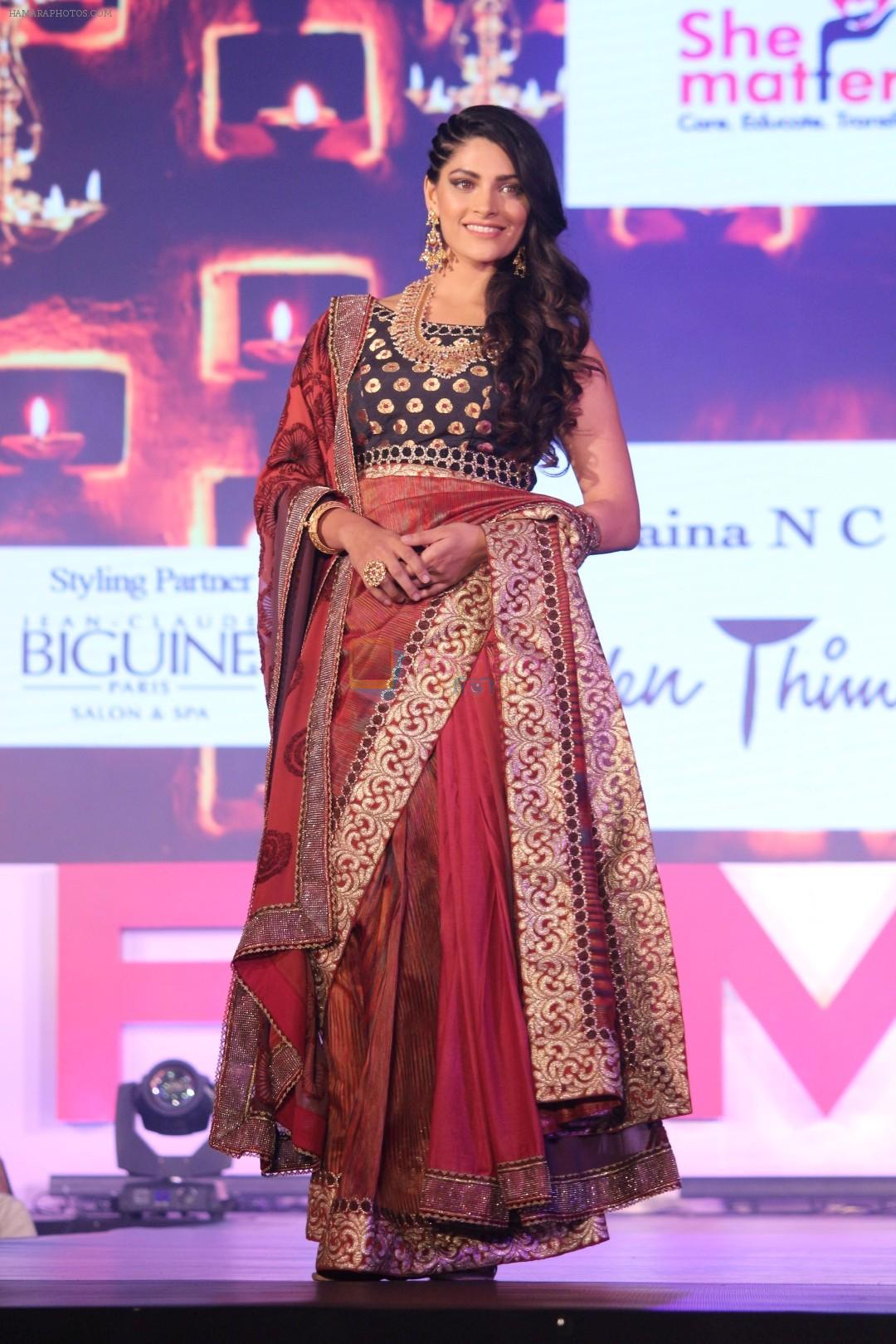 Saiyami Kher at The Fashion Show For Social Cause Called She Matters on 19th Nov 2017