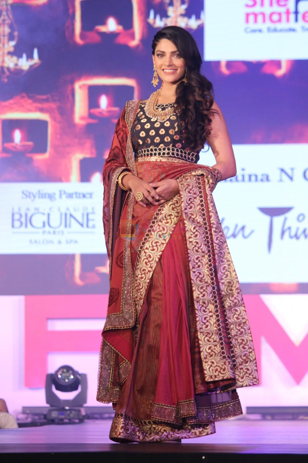 Saiyami Kher at The Fashion Show For Social Cause Called She Matters on 19th Nov 2017