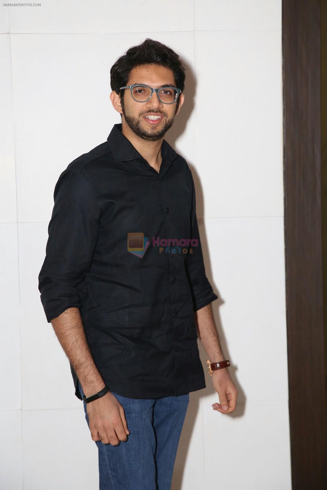 Aditya Thackeray at a party for Ed Sheeran hosted by Farah Khan at her house on 19th Nov 2017