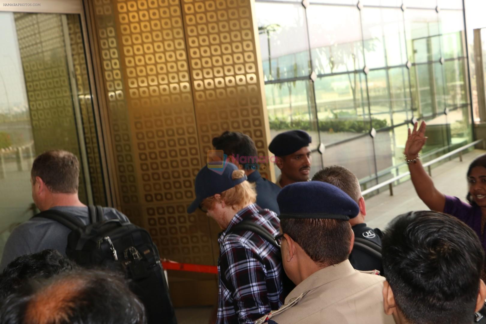 Ed Sheeran Spotted At Airport on 20th Nov 2017