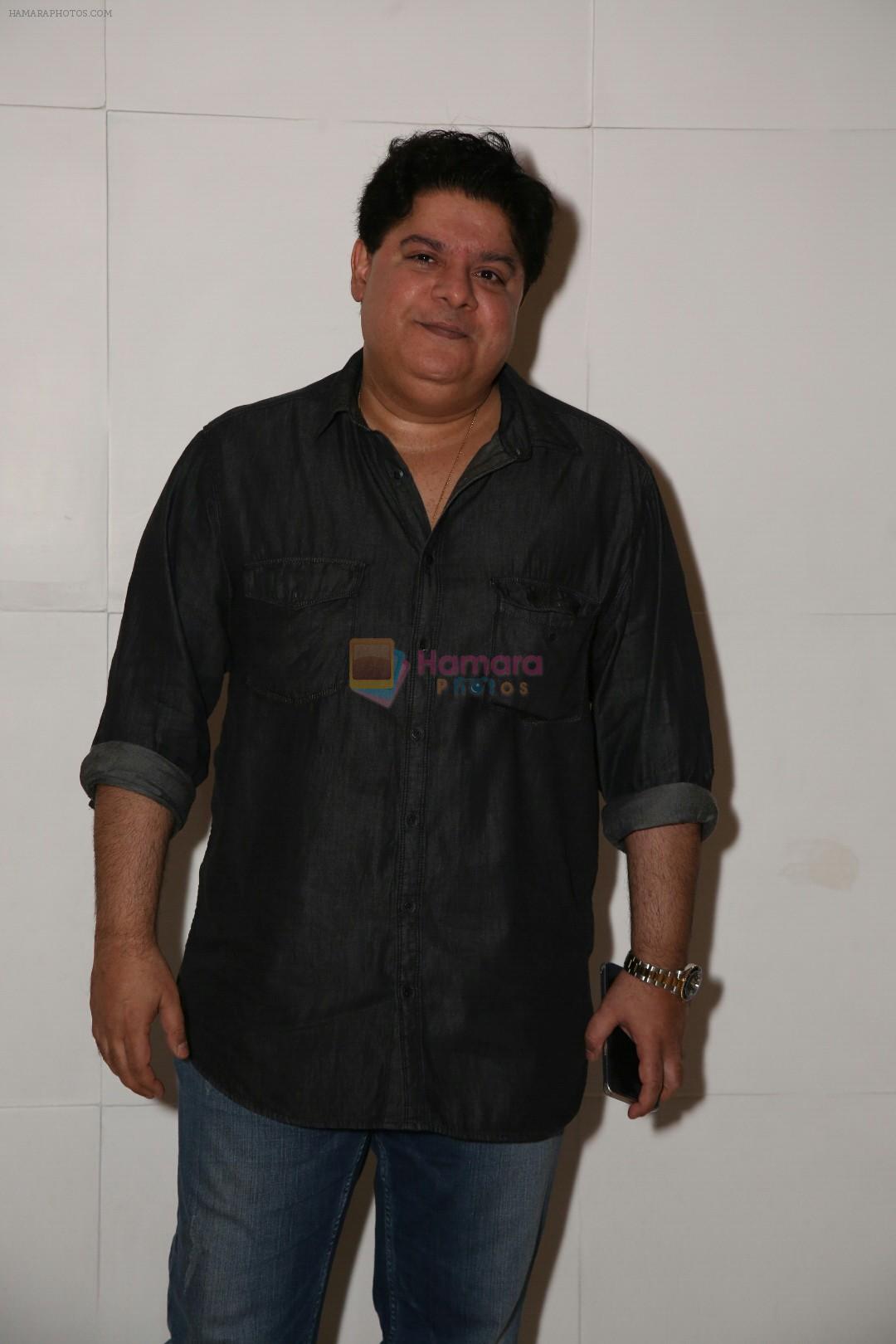 Sajid Khan at a party for Ed Sheeran hosted by Farah Khan at her house on 19th Nov 2017