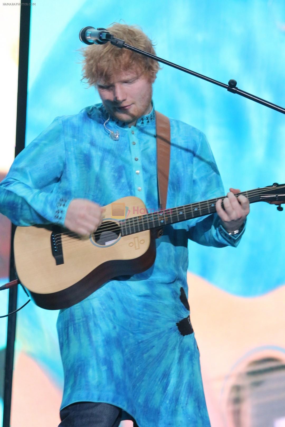 at Ed Sheeran's Live Concert In Mumbai on 19th Nov 2017
