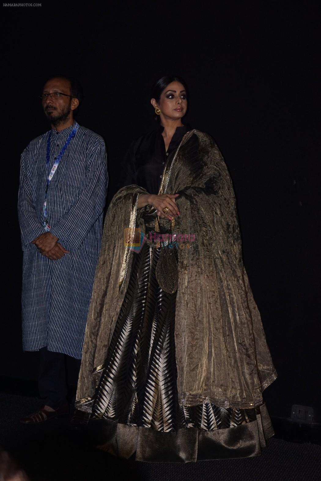 Sridevi at the Inauguration Of Indian Panorama at IFFI 2017 on 20th Nov 2017