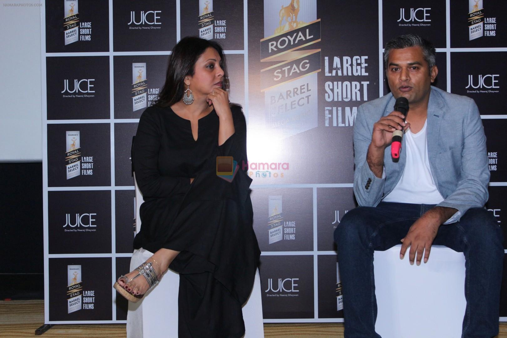 Shefali Shah, Neeraj Ghaywan at Royal Stag Barrel Select Host Special Screening Of Film Juice on 22nd Nov 2017