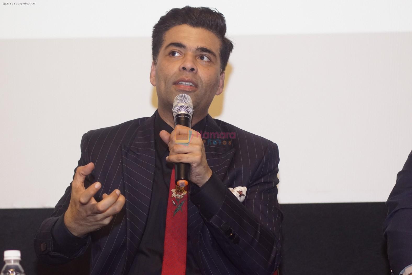 Karan Johar at press conference on How To Make Your Next Film � For Young Producers And Writers on 27th Nov 2017