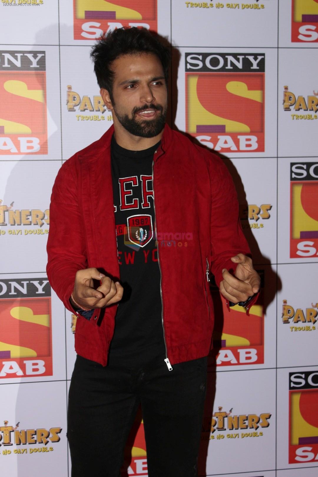 Rithvik Dhanjani at the Red Carpet Of SAB TV New Show PARTNERS on 28th Nov 2017
