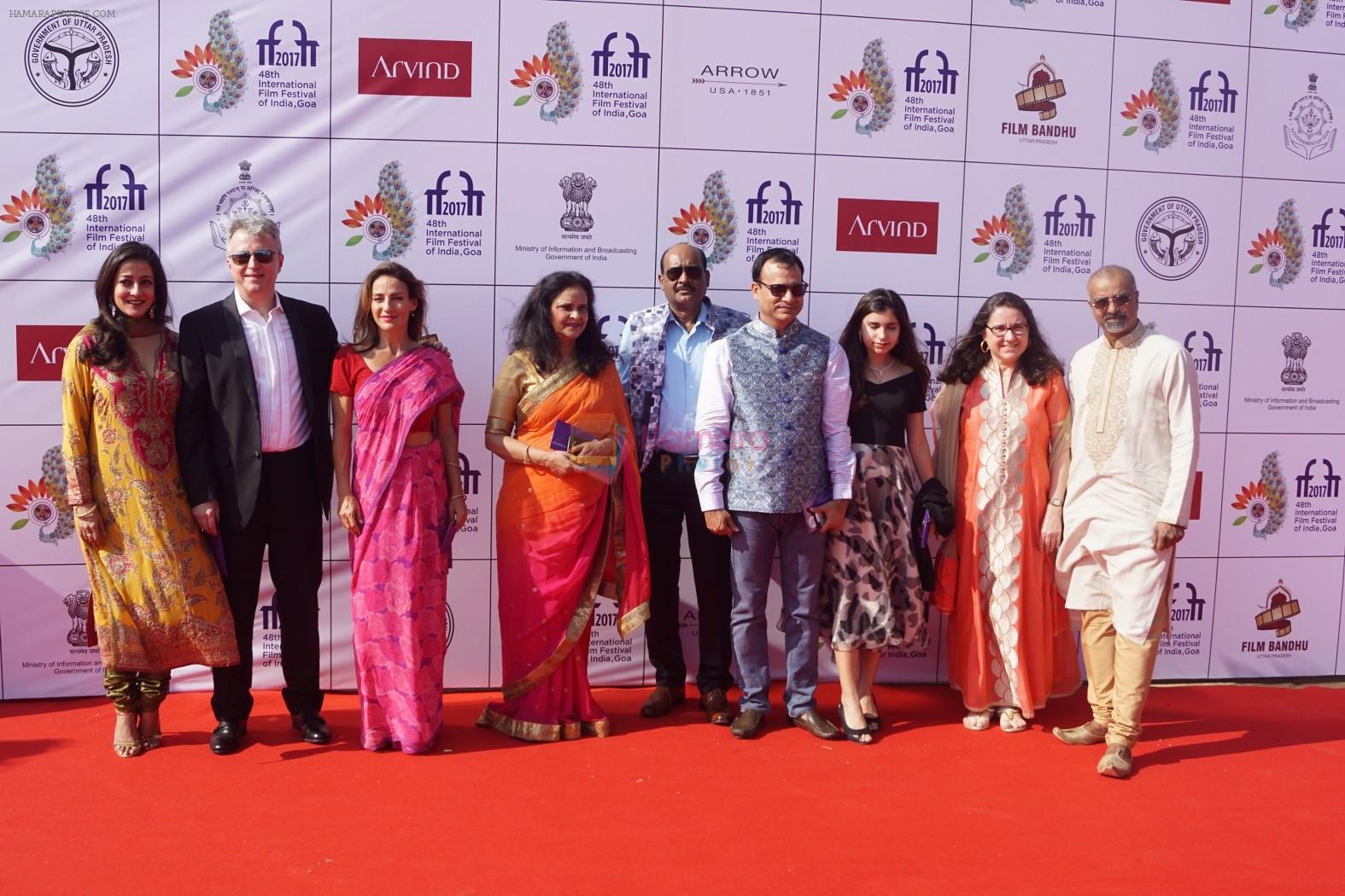 Raima Sen At IFFI 2017 Closing Ceremony in Mumbai on 28th Nov 2017