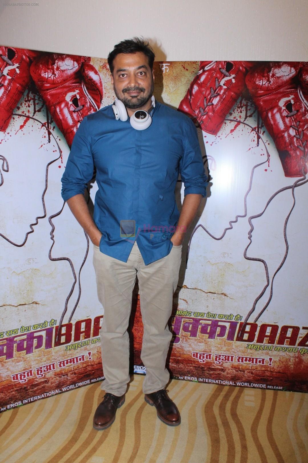 Anurag Kashyap Spotted From The Film Mukkabaaz on 30th Nov 2017