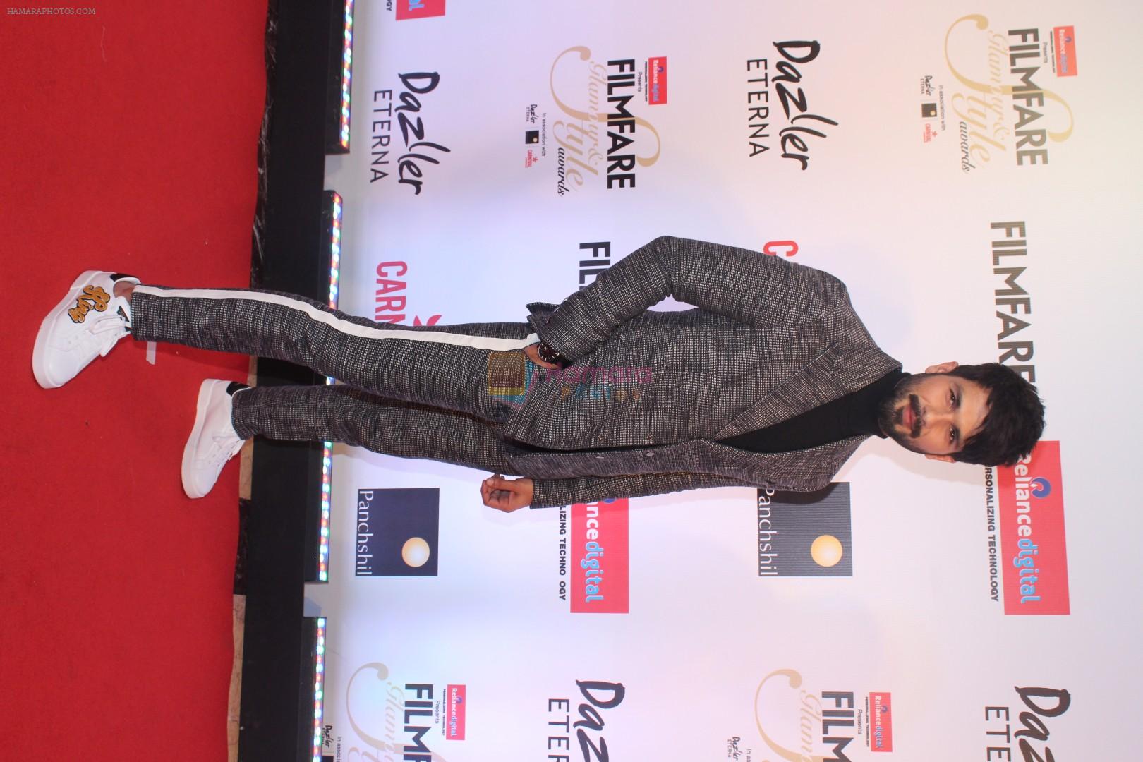 Shahid Kapoor at the Red Carpet Of Filmfare Glamour & Style Awards on 1st Dec 2017