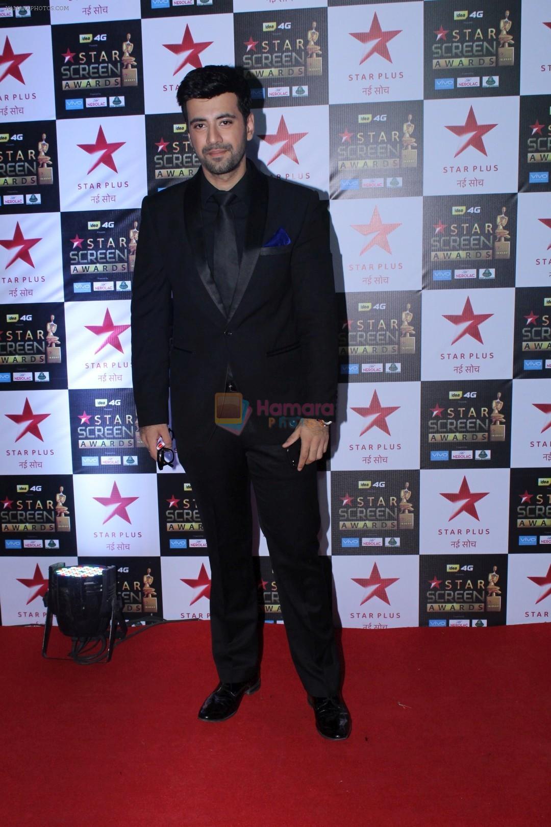 at the Red Carpet of Star Screen Awards in Mumbai on 3rd Dec 2017