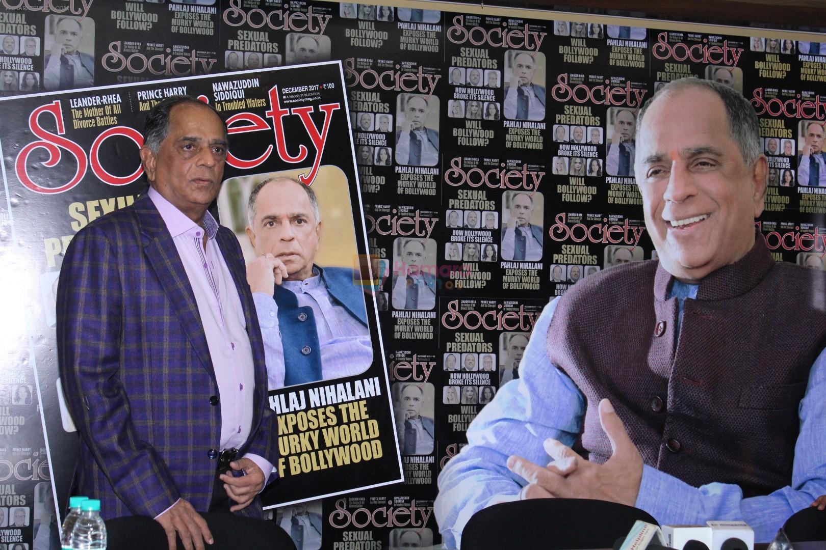 Pahlaj Nihalani at the Launch Of The December Cover Society Magazine on 5th Dec 2017
