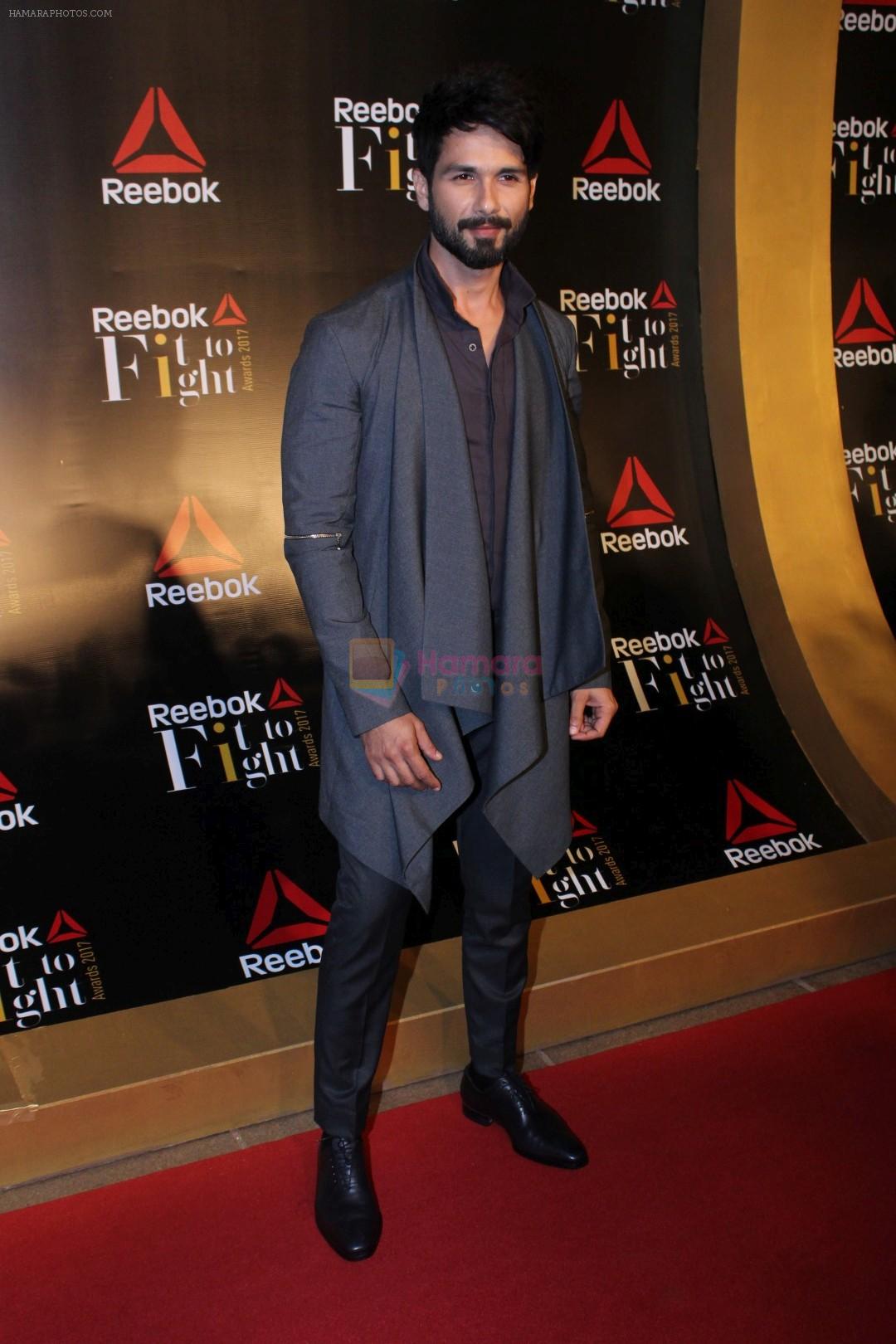 Shahid Kapoor at Reebok celebrate women strength and spirit at at #fitToFightAwards 2.0 on 7th Dec 2017