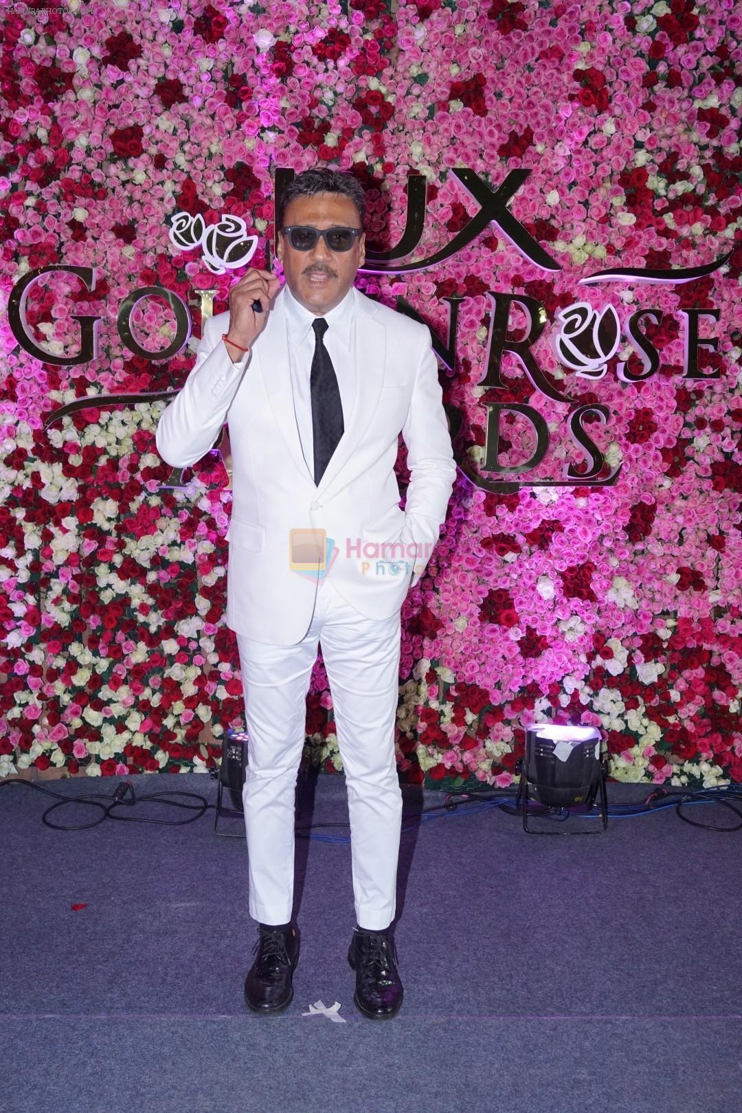 Jackie Shroff at the Red Carpet Of Lux Golden Rose Awards 2017 on 10th Dec 2017