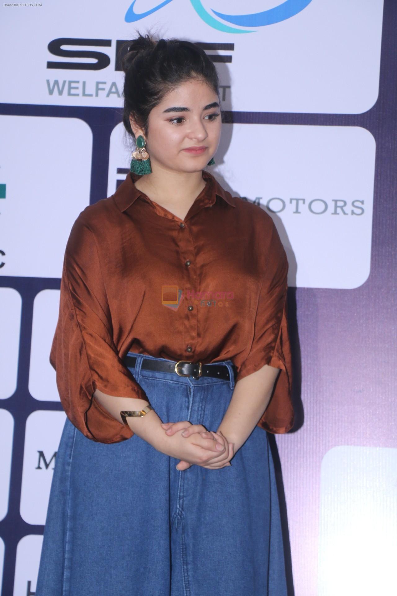 Zaira Wasim Attends The 5th Edition Of Pro-Am Championship on 10th Dec 2017