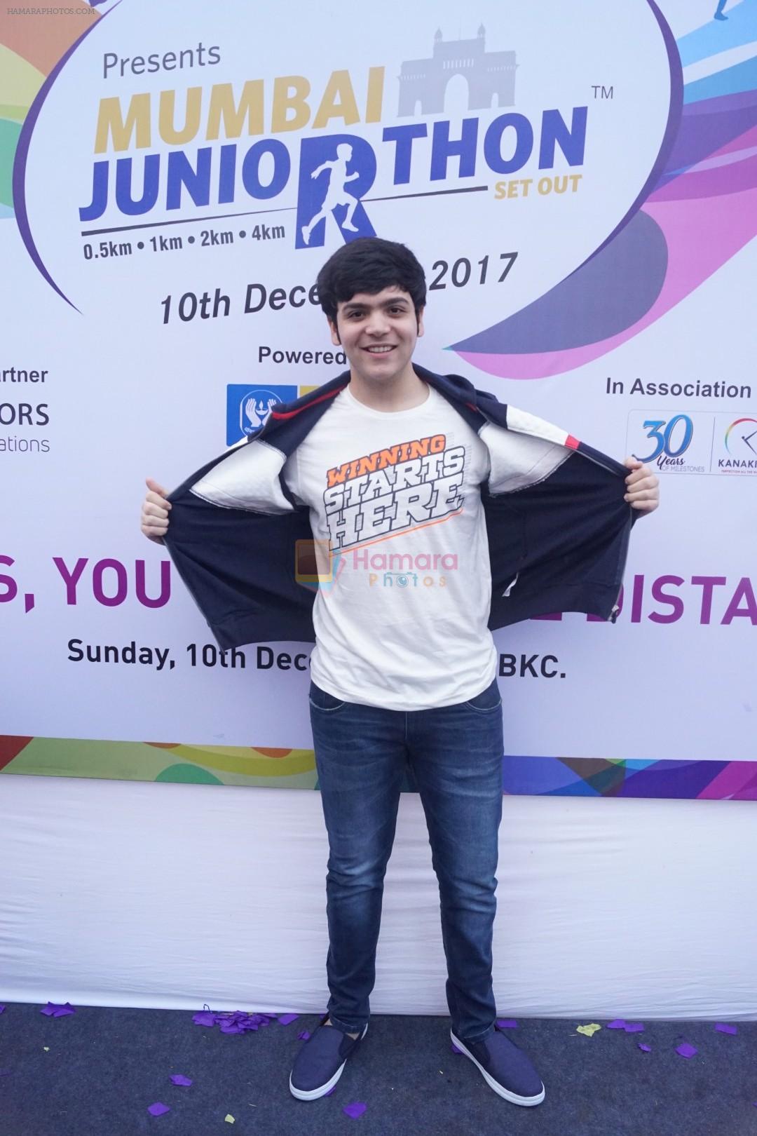 Raj Anadkat at Mumbai Juniorthon An annual Running Event For Kids on 10th Dec 2017