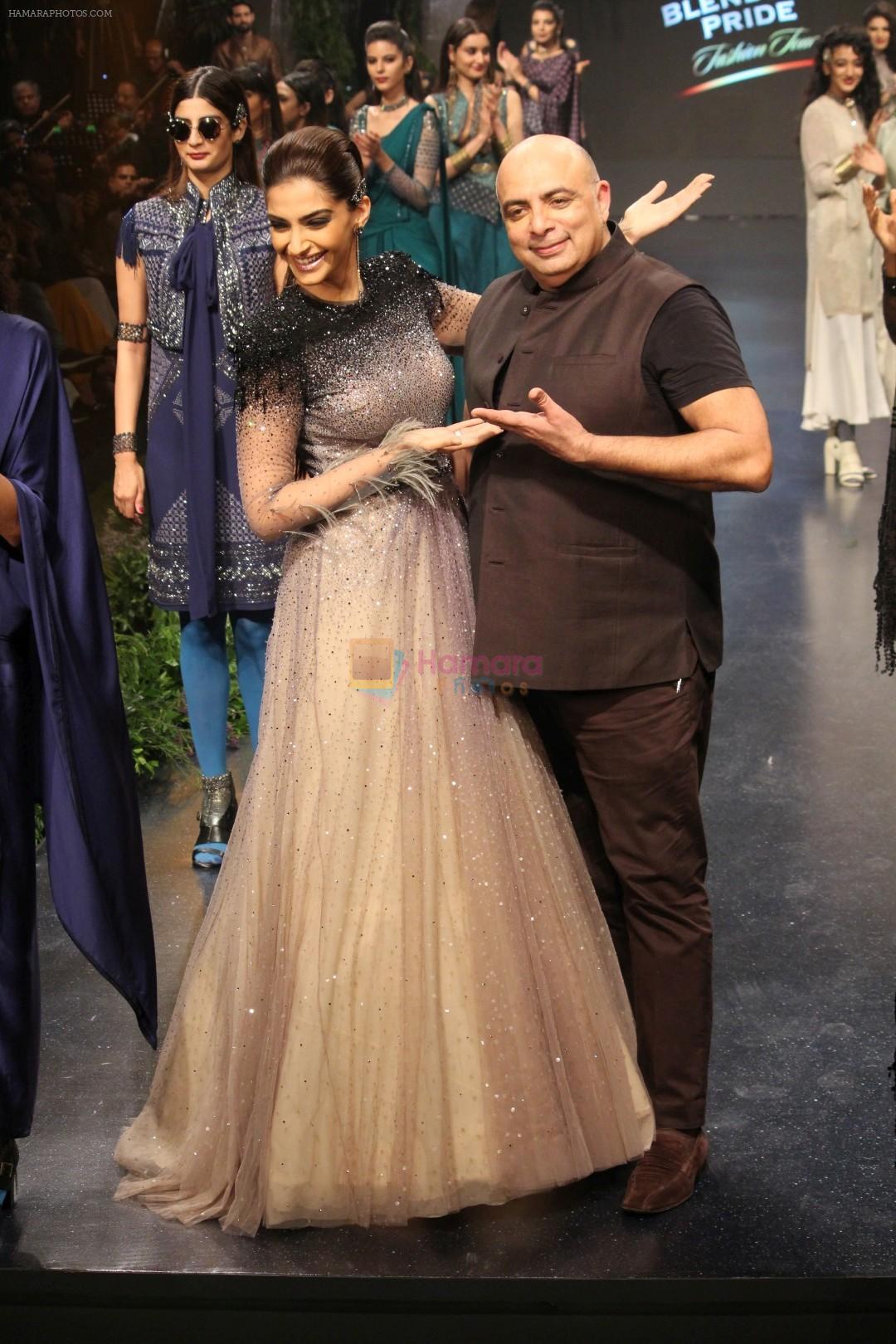 Sonam Kapoor At Blenders Pride Fashion Tour 2017 on 10th Dec 2017