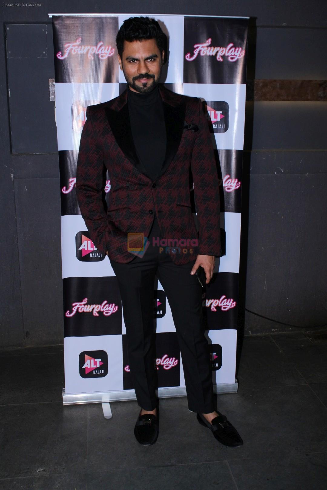 Gaurav Chopra at the Celebration Of Pre Launch Of The Altbalaji's Next Web Show Four Play on 11th Dec 2017