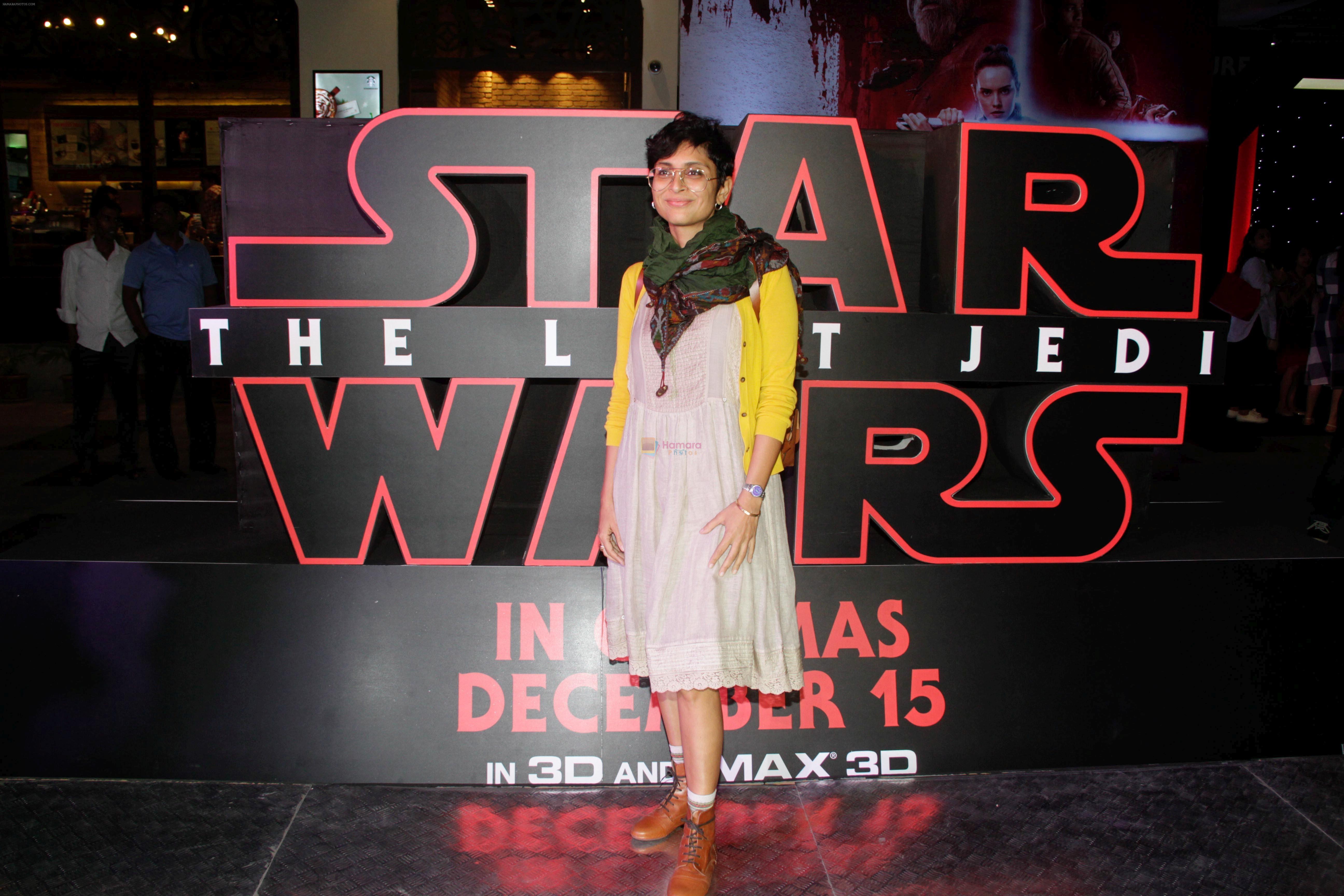 Kiran Rao at the Red Carpet Premiere Of 2017's Most Awaited Hollywood Film Disney Star War on 13th Dec 2017