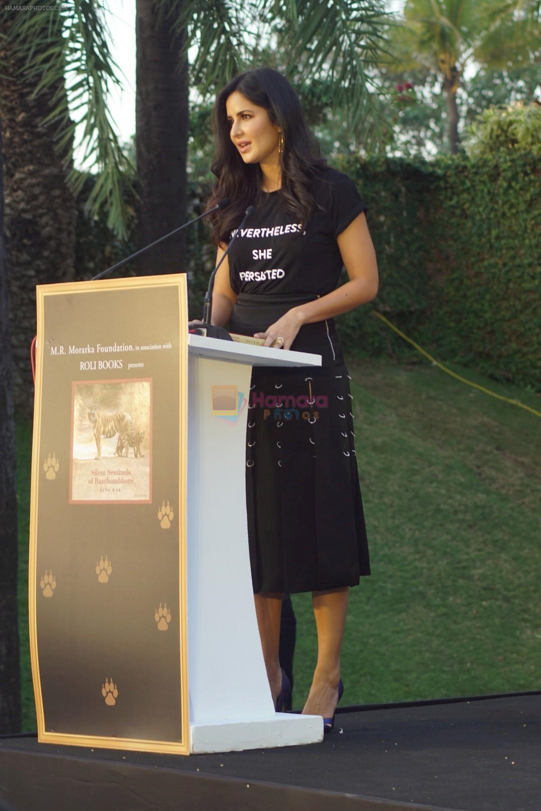 Katrina Kaif at the Launch Of Bina Kak's Book Silent Sentinels Of Ranthambhore on 13th Dec 2017