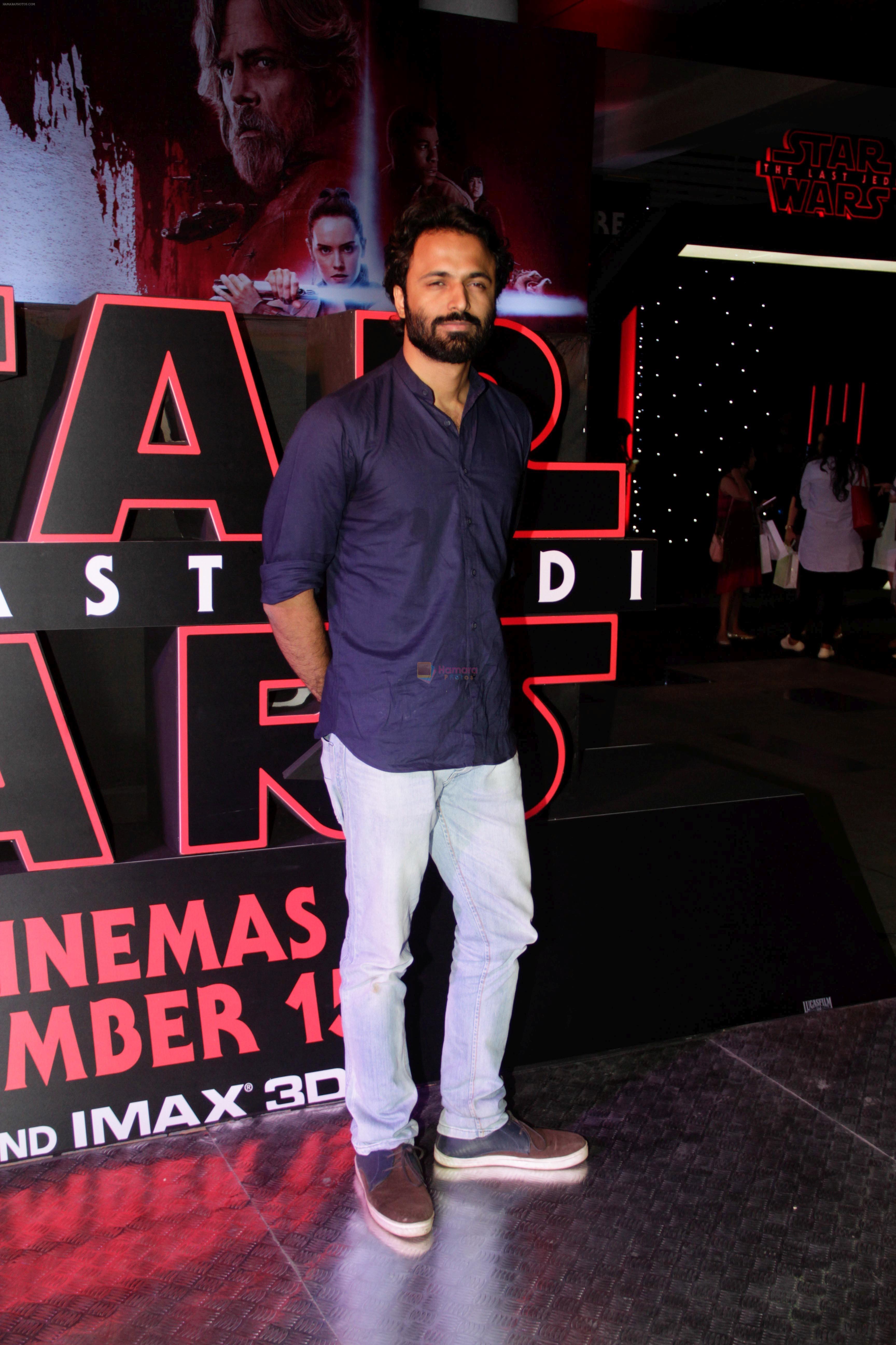 at the Red Carpet Premiere Of 2017's Most Awaited Hollywood Film Disney Star War on 13th Dec 2017