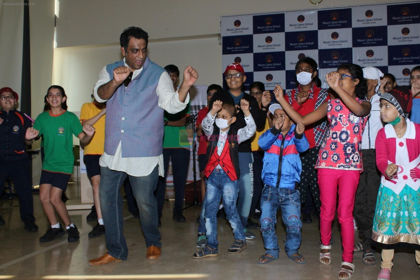 Anurag Basu With 40 Kids Fighting Cancer From Tata Memorial Centre on 14th Dec 2017