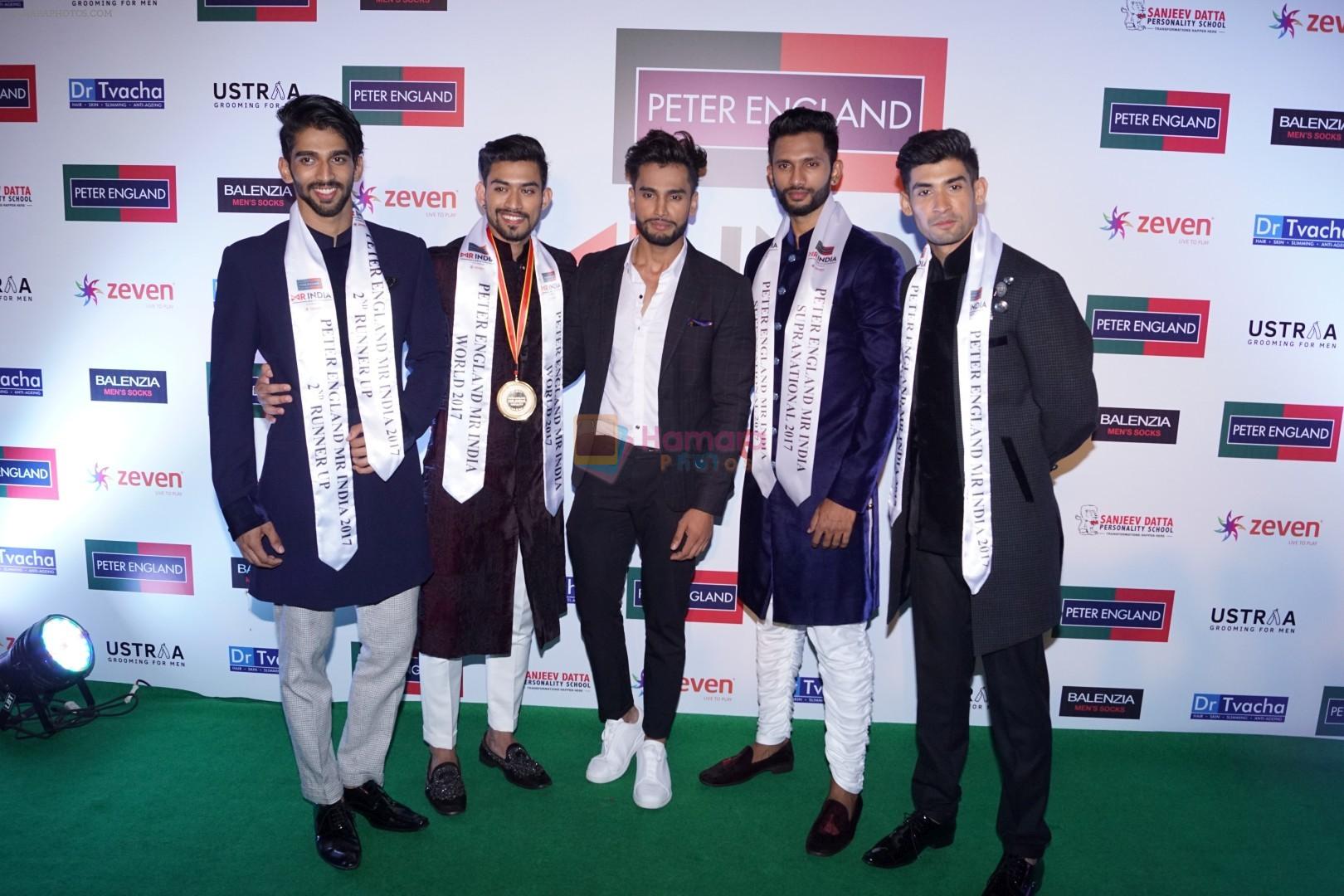 at the Red Carpet Of Peter England Mr. India Finale on 14th Dec 2017