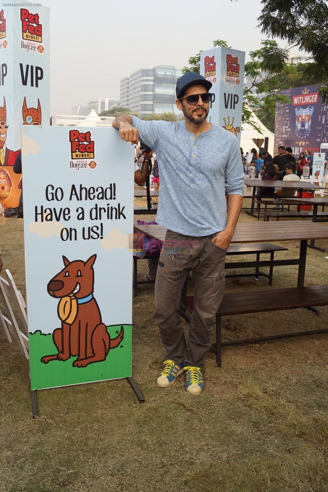 Dino Morea At India's Biggest Pet Festival on 16th Dec 2017